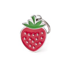 Food Erdbeere Plakette