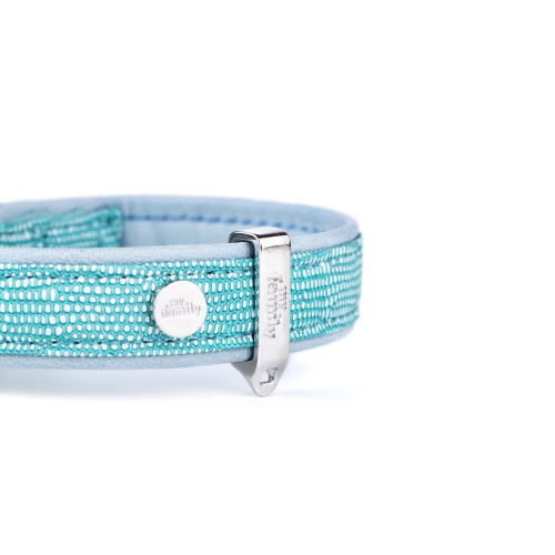 Collier Saint Tropez en Fibre Synthétique Turquoise