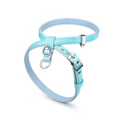 Harnais X Saint Tropez en Fibre Synthétique Turquoise