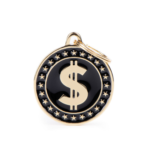 Charms Dollar Plakette