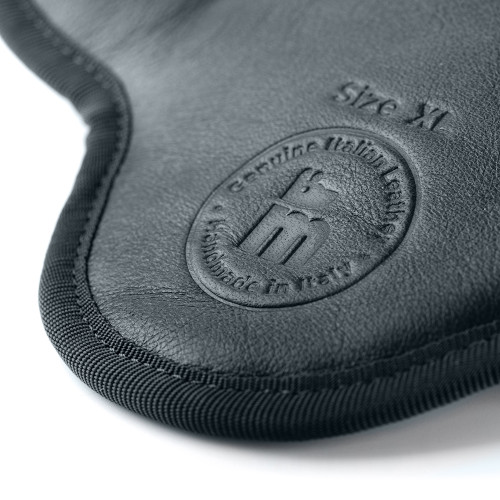 Harnais H Hermitage en Cuir Véritable Noir - Total Black