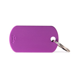Médaille Basic Militaire Petit Violet en Aluminium