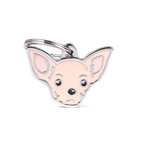 Friends cremefarbener Chihuahua Plakette