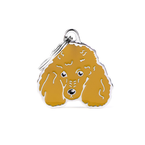 Placa Friends Caniche Albaricoque