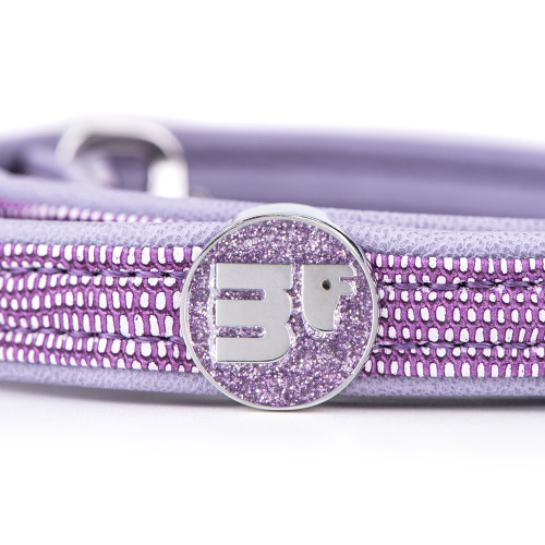 Laisse Saint Tropez en Fibre Synthétique Lilas