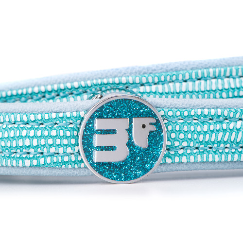 Laisse Saint Tropez en Fibre Synthétique Turquoise