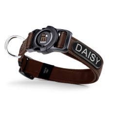 Collare memopet® ID Marrone Personalizzabile