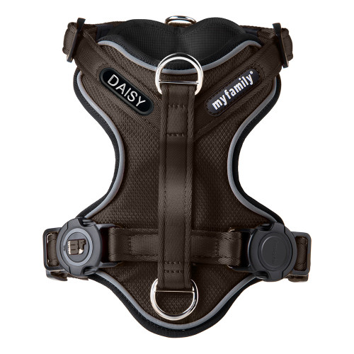 Arnés H memopet® ID Personalizable Marrón