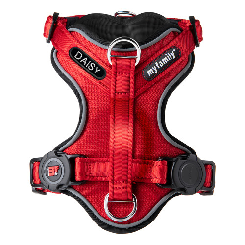 Arnés H memopet® ID Personalizable Rojo