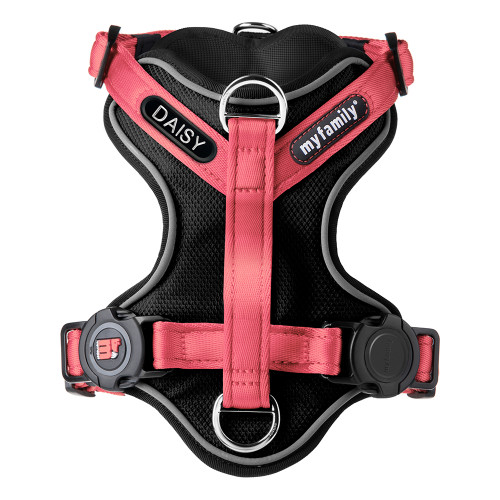 Arnés H memopet® ID Personalizable Rosa