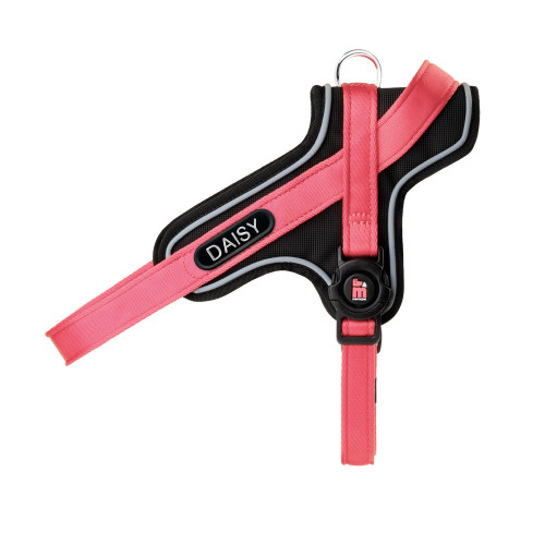 Arnés Y memopet® ID Personalizable Rosa