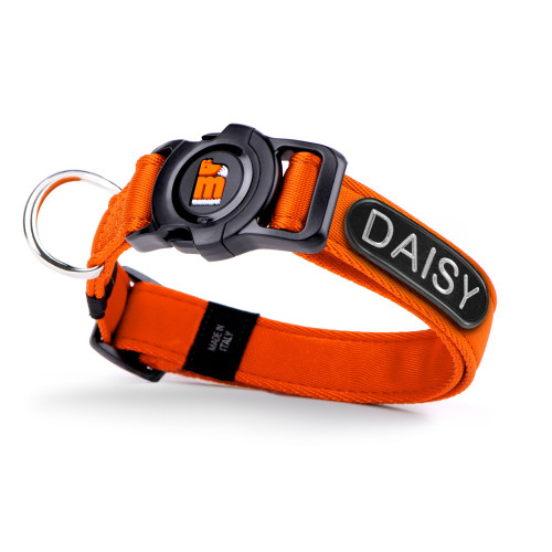 Collar memopet® ID Personalizable Naranja