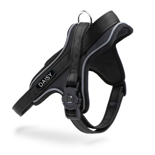 Arnés Y memopet® ID Personalizable Negro