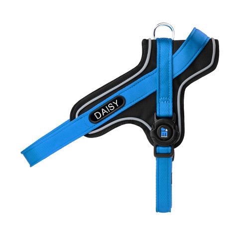 Arnés Y memopet® ID Personalizable Azul