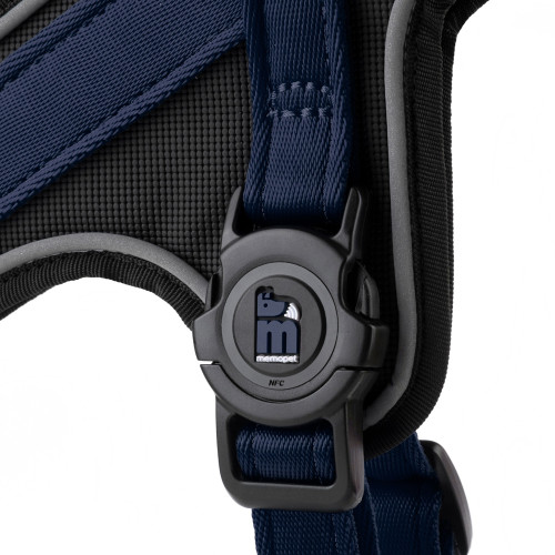 Arnés Y memopet® ID Personalizable Azul