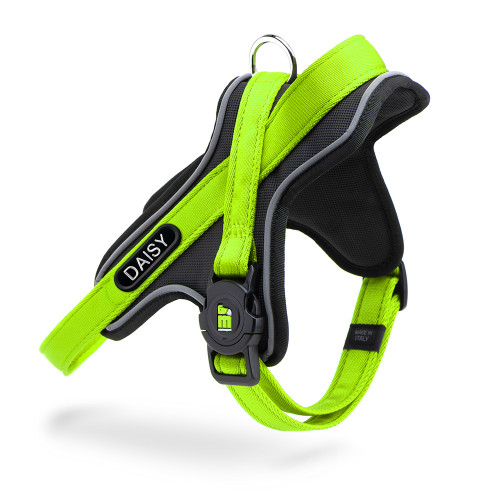 Arnés Y memopet® ID Personalizable Verde