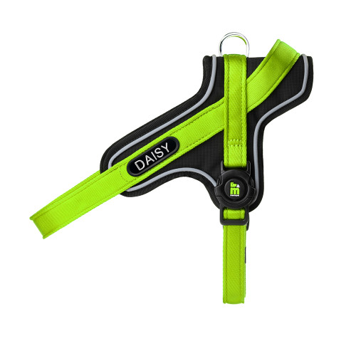 Arnés Y memopet® ID Personalizable Verde