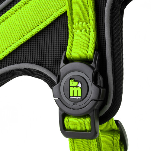 Arnés Y memopet® ID Personalizable Verde