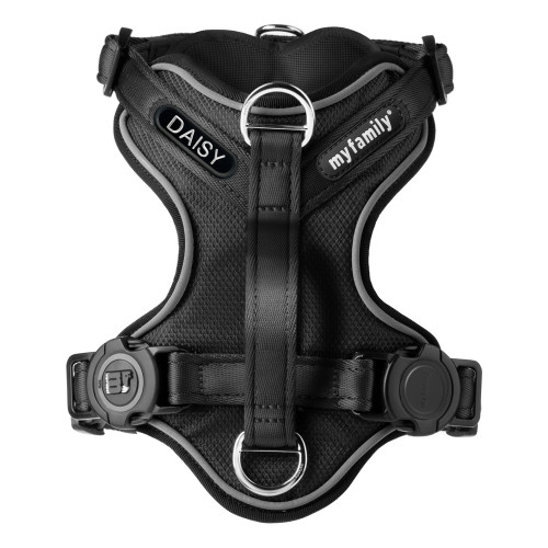 Arnés H memopet® ID Personalizable Negro