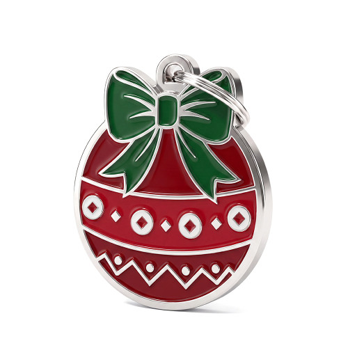 Placa Navidad Bola