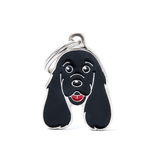 Médaille Friends Cocker Noir