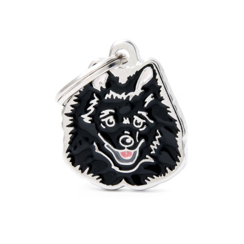 Placa Friends Spitz Negro