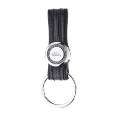 PORTACHIAVE SAINT TROPEZ  SIMILPELLE NERO FINITURE BRONZO...