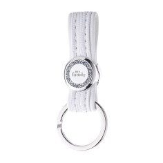 PORTACHIAVE SAINT TROPEZ  SIMILPELLE BIANCO FINITURE...