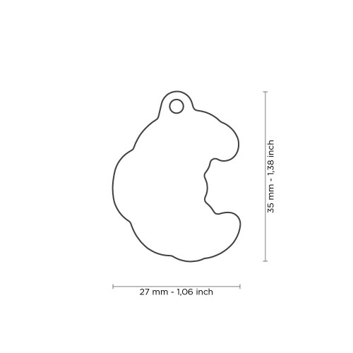 Médaille Food Croissant