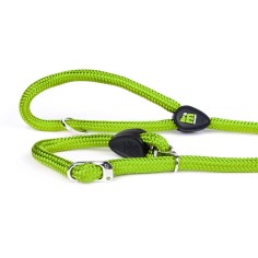 Correa de entrenamiento verde para perro en cuerda de la...