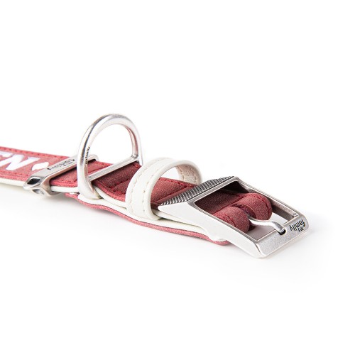 Collier Royal en Fibre Synthétique Bordeaux