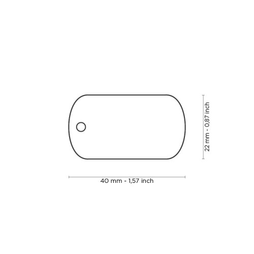 Rainbow Flag ID Tag