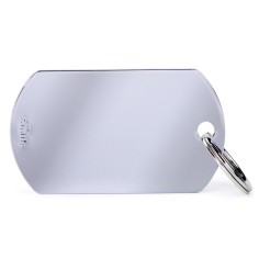 Médaille Basic Militaire Grand en Laiton Chromé