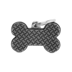 Médaille Bronx Os Grand Plateforme en Argent Antique