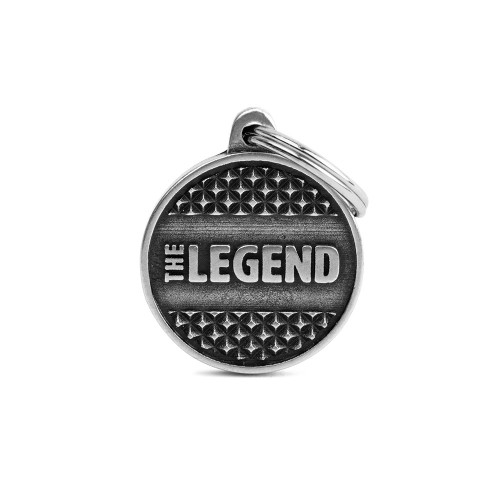 Placa Bronx Círculo "The Legend"...