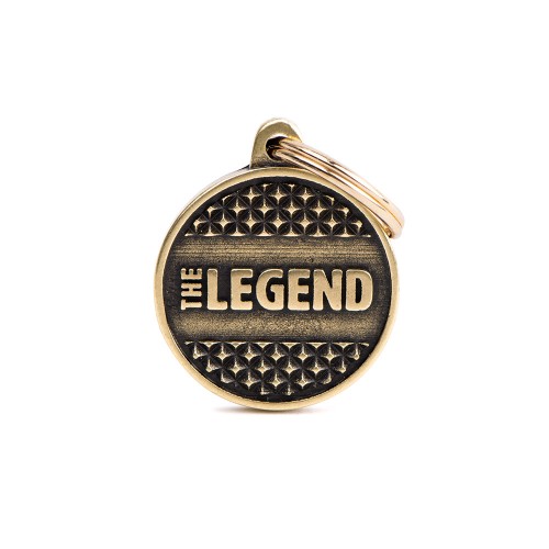 Placa Bronx Círculo "The Legend"...