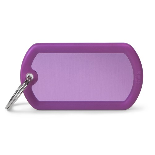 Placa Hushtag Militare Grande Morado...