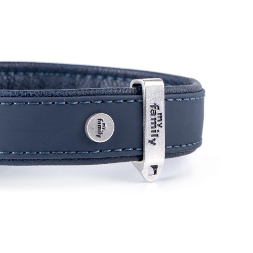 Collier Bilbao en Fibre Synthétique Bleu